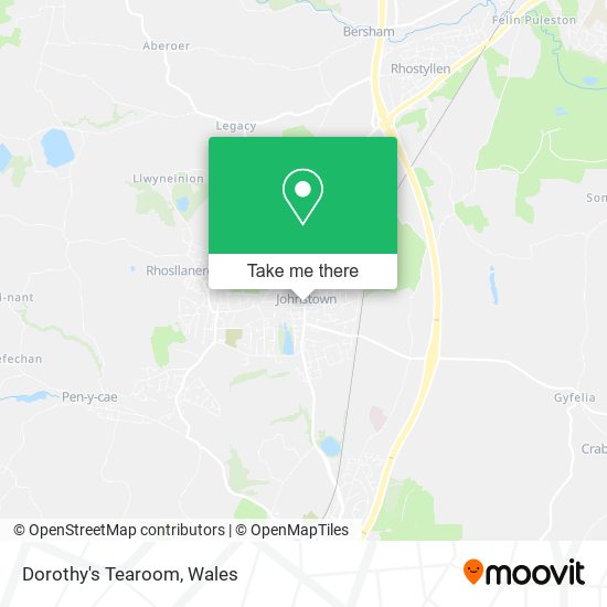 Dorothy's Tearoom map