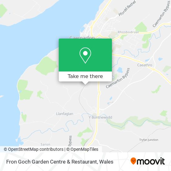 Fron Goch Garden Centre & Restaurant map