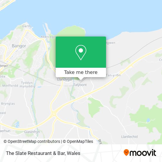 The Slate Restaurant & Bar map