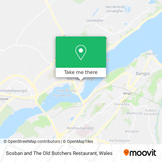 Sosban and The Old Butchers Restaurant map