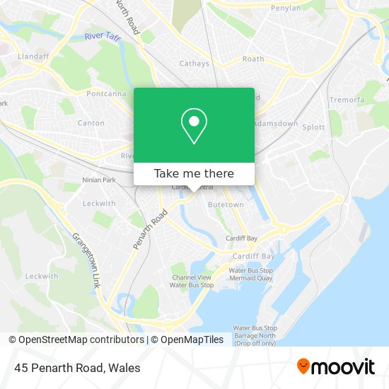 45 Penarth Road map
