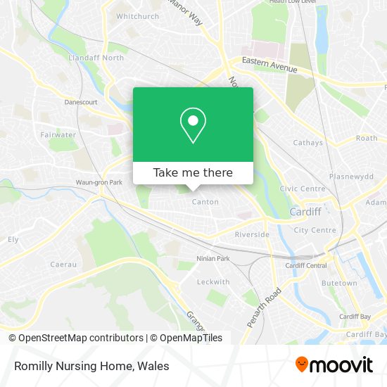 Romilly Nursing Home map