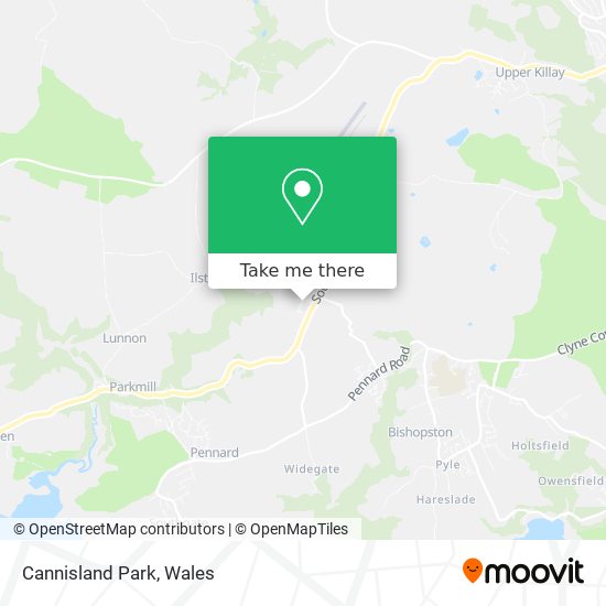 Cannisland Park map