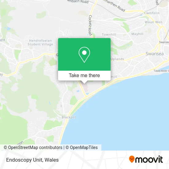 Endoscopy Unit map