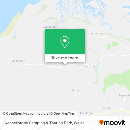 Kennexstone Camping & Touring Park map