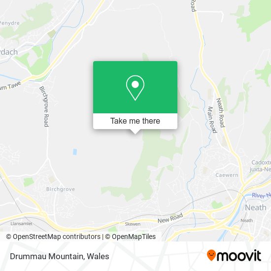 Drummau Mountain map