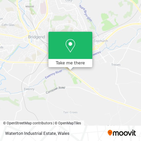 Waterton Industrial Estate map