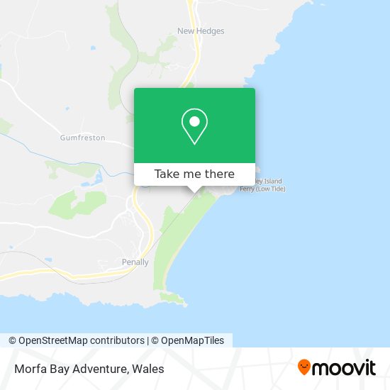 Morfa Bay Adventure map