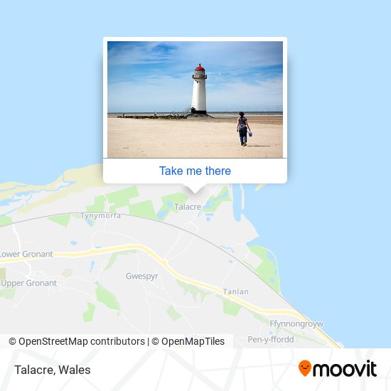 Talacre map