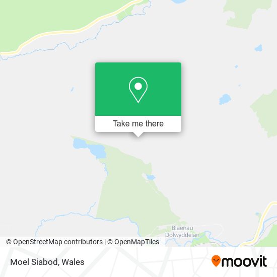 Moel Siabod map