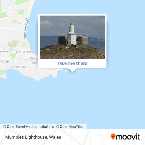 Mumbles Lighthouse map