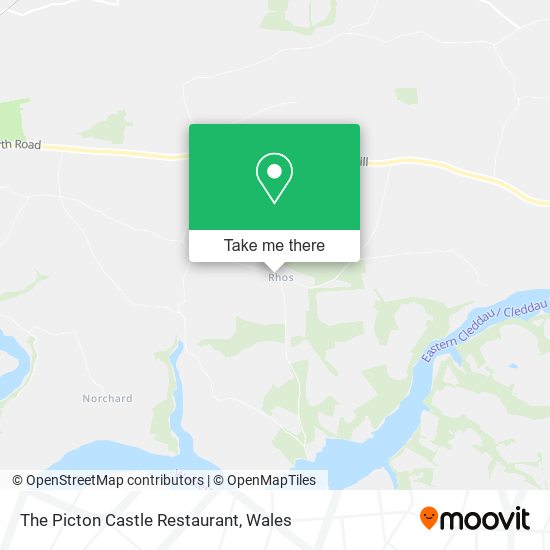 The Picton Castle Restaurant map