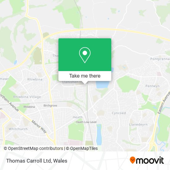 Thomas Carroll Ltd map