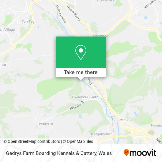 Gedrys Farm Boarding Kennels & Cattery map