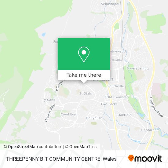THREEPENNY BIT COMMUNITY CENTRE map