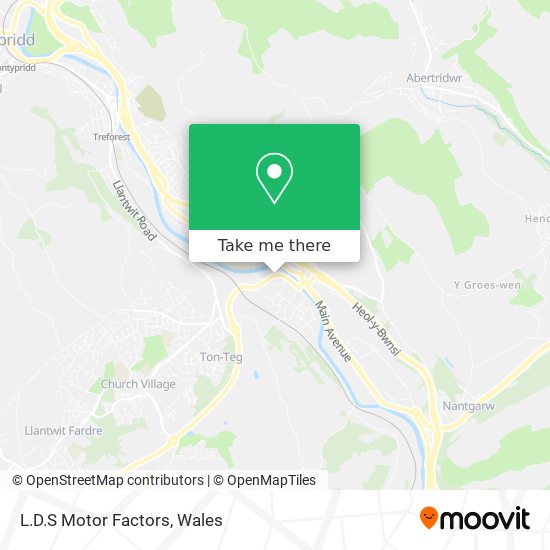L.D.S Motor Factors map