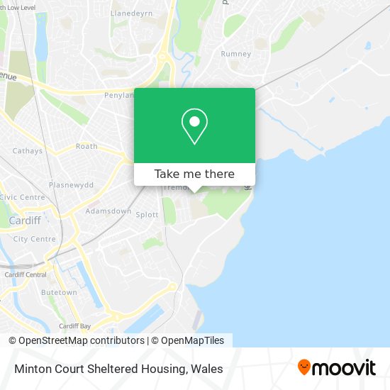 Minton Court Sheltered Housing map