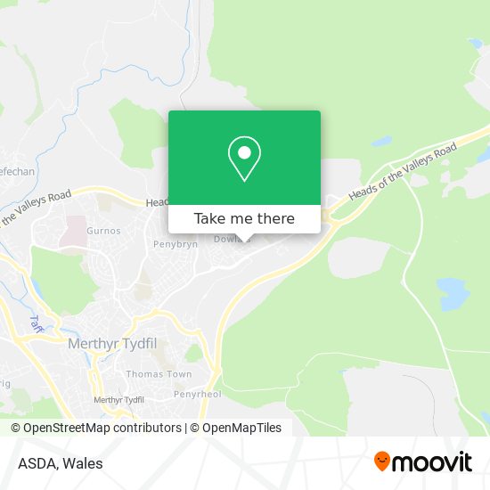 ASDA map