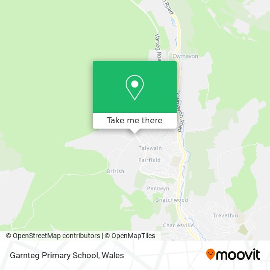 Garnteg Primary School map