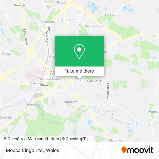 Mecca Bingo Ltd. map