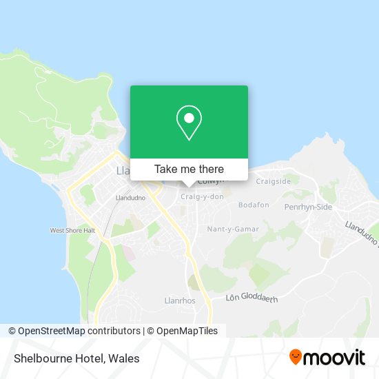 Shelbourne Hotel map