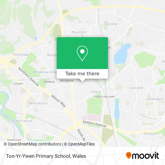 Ton-Yr-Ywen Primary School map
