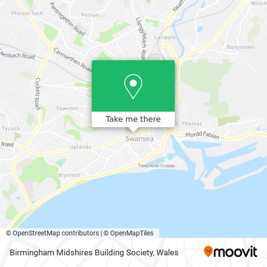 Birmingham Midshires Building Society map