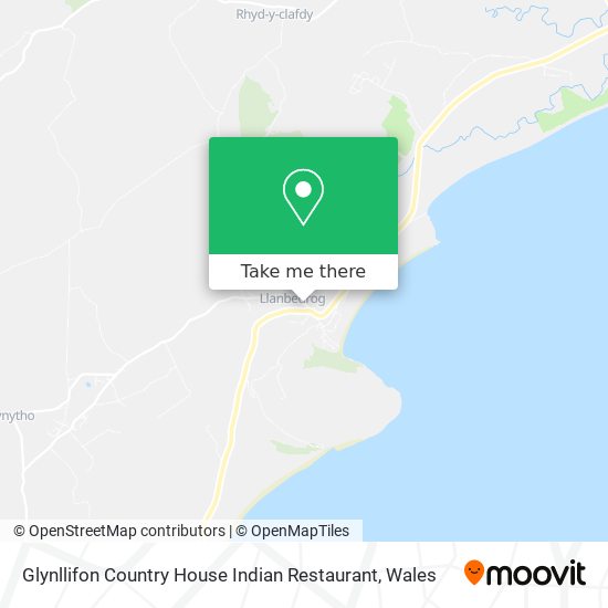 Glynllifon Country House Indian Restaurant map