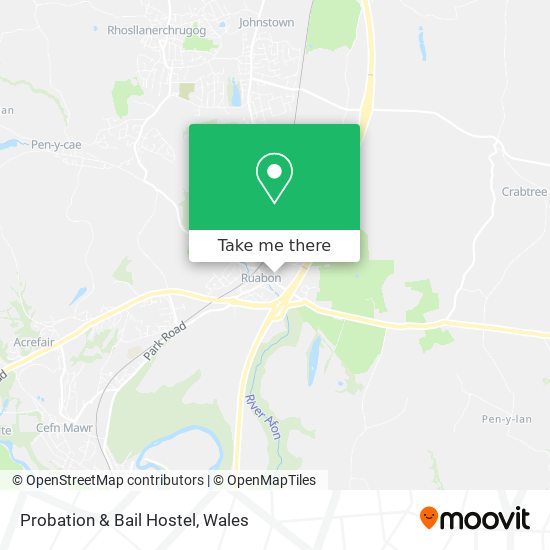 Probation & Bail Hostel map