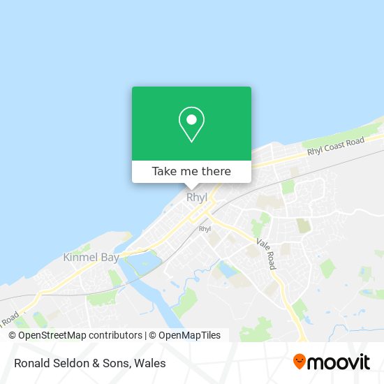 Ronald Seldon & Sons map