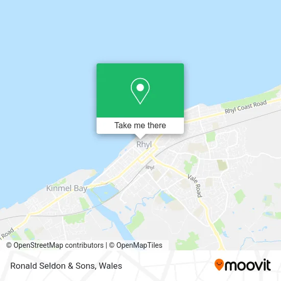 Ronald Seldon & Sons map