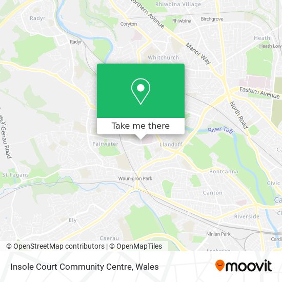 Insole Court Community Centre map