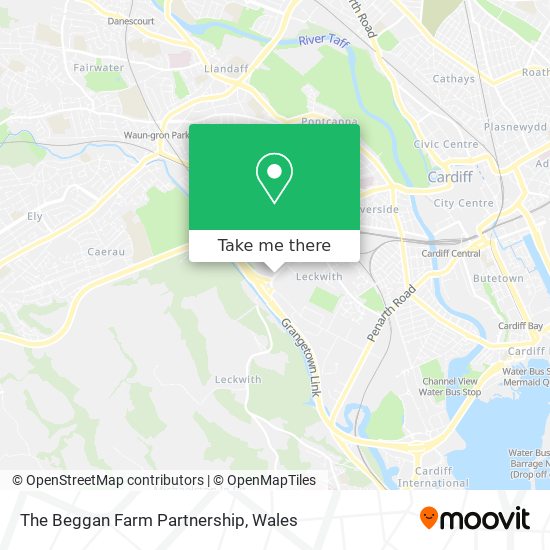 The Beggan Farm Partnership map