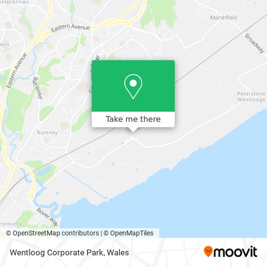 Wentloog Corporate Park map