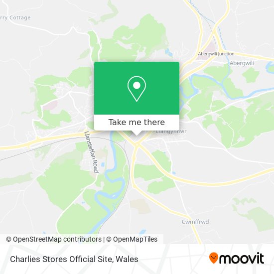 Charlies Stores Official Site map