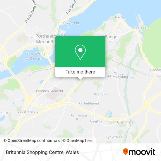 Britannia Shopping Centre map