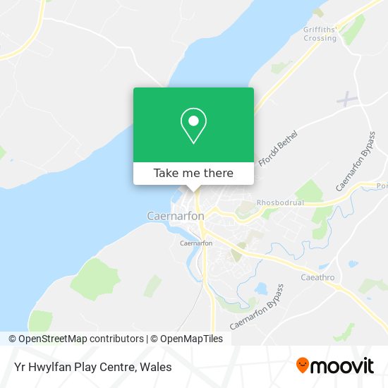 Yr Hwylfan Play Centre map