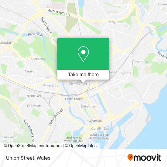 Union Street map