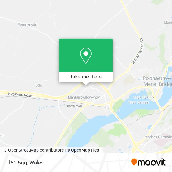 Ll61 5qq map