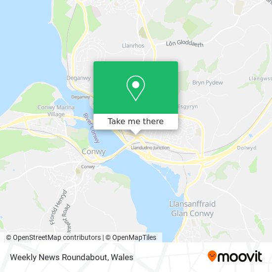 Weekly News Roundabout map