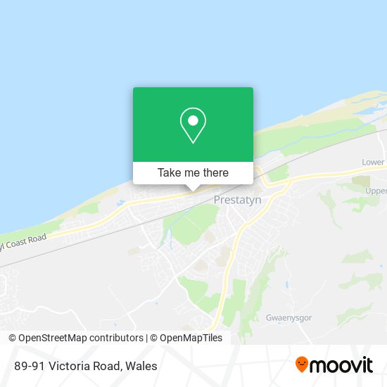 89-91 Victoria Road map