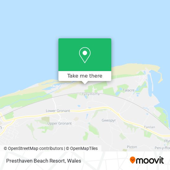 Presthaven Beach Resort map