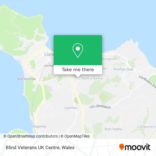 Blind Veterans UK Centre map