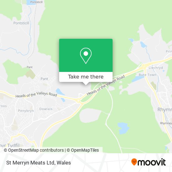 St Merryn Meats Ltd map