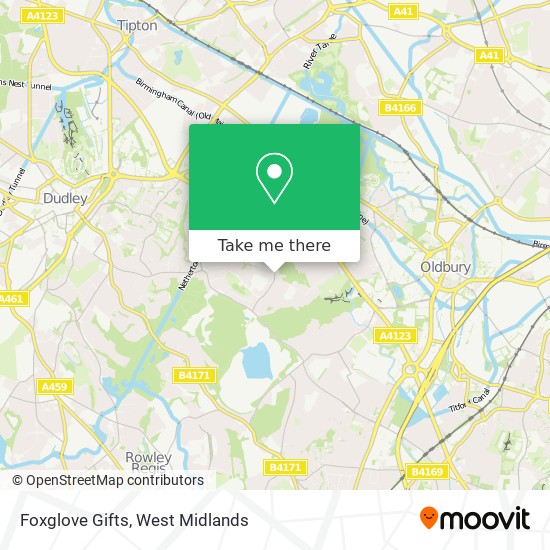 Foxglove Gifts map
