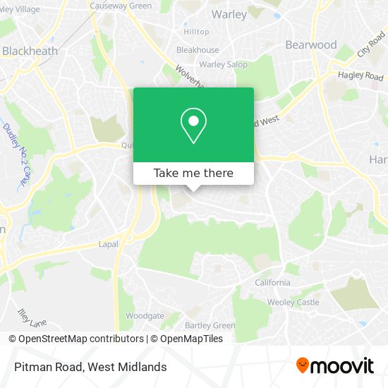 Pitman Road map