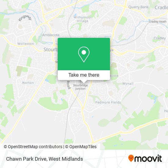 Chawn Park Drive map