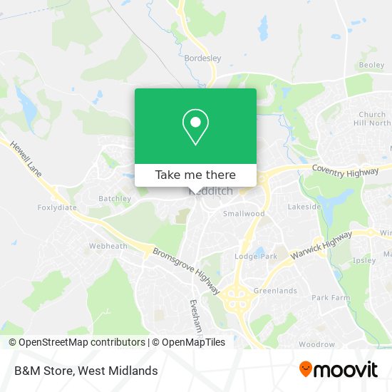 B&M Store map