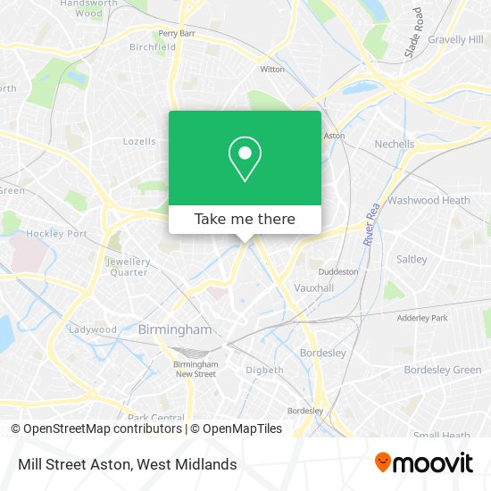 Mill Street Aston map