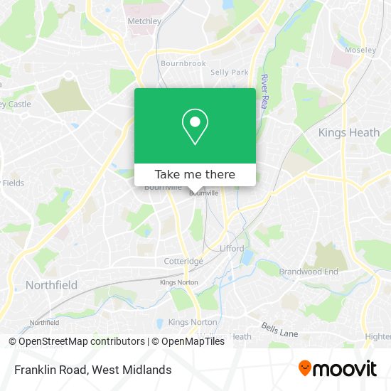 Franklin Road map